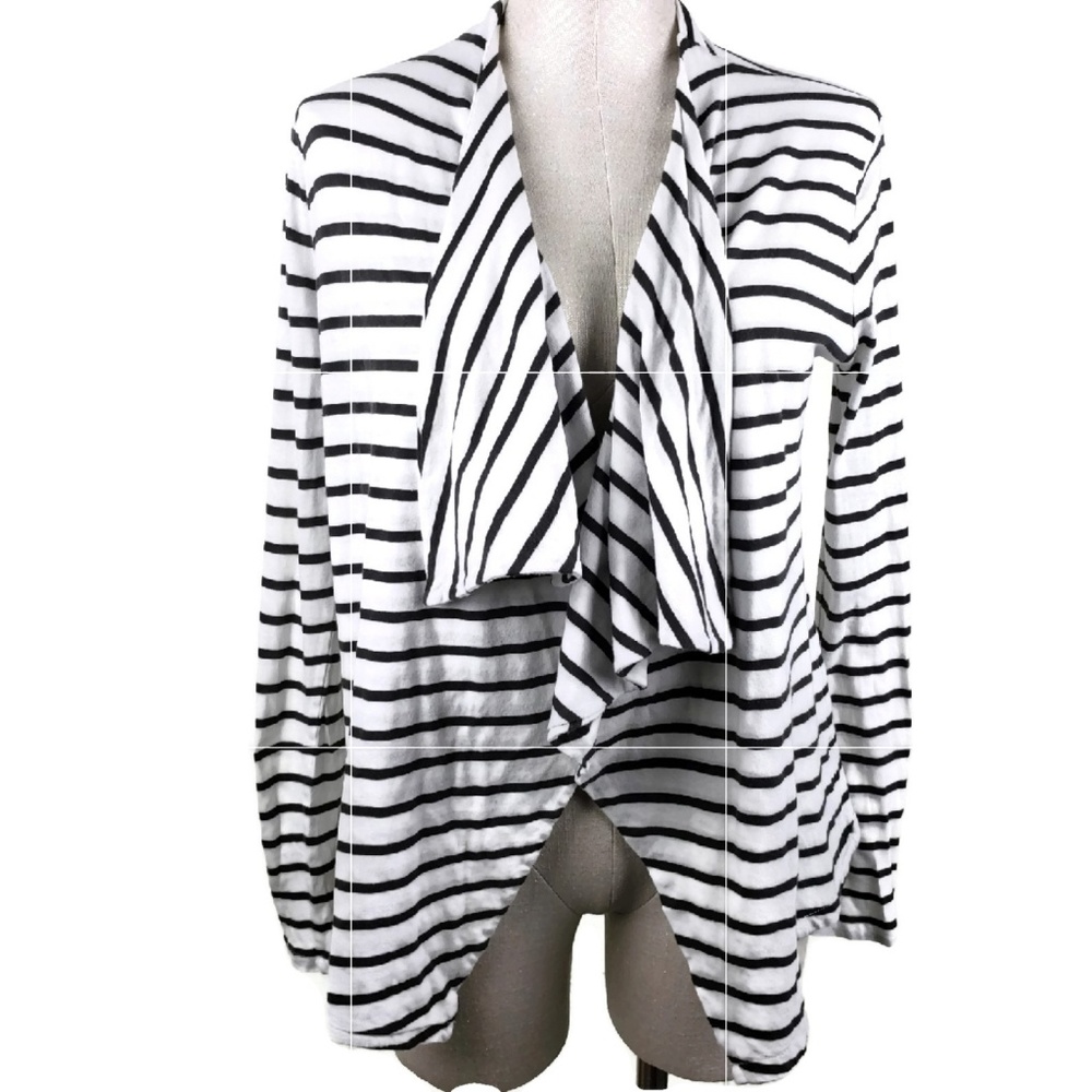 J. Crew Open Waterfall Cardigan Womens Sz S White - Picture 1 of 7